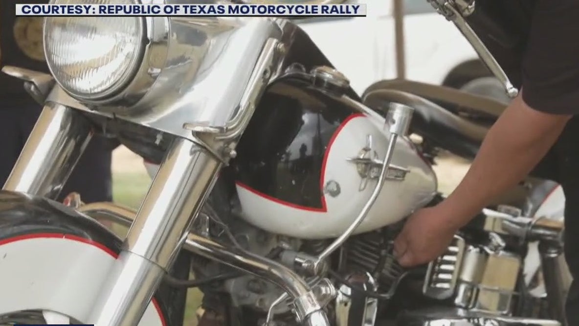 Republic of Texas Motorcycle Rally celebrating 25th anniversary
